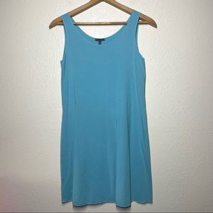 Oska Sleeveless Blue Dress